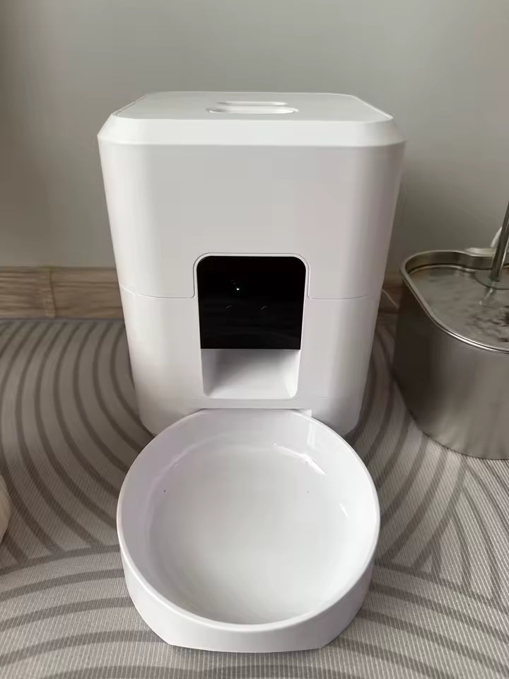 2L Automatic Cat Feeder with Wi-Fi or Button Control