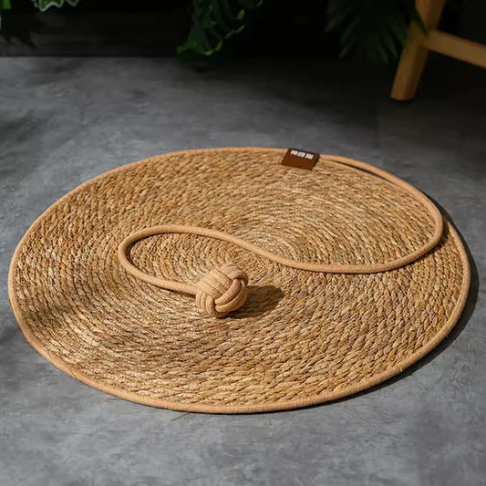 Rattan Cat Scratch Mat