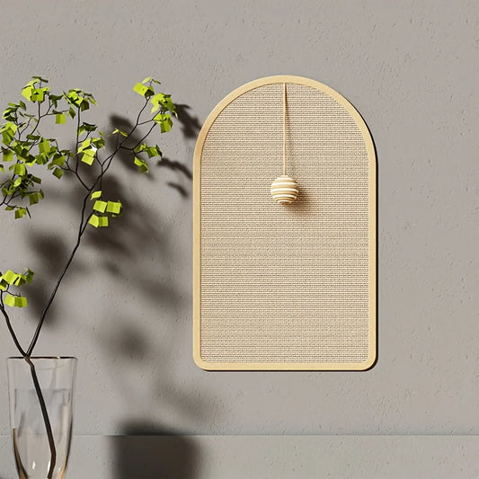 3-in-1 Sisal Cat Scratch Wall Panel