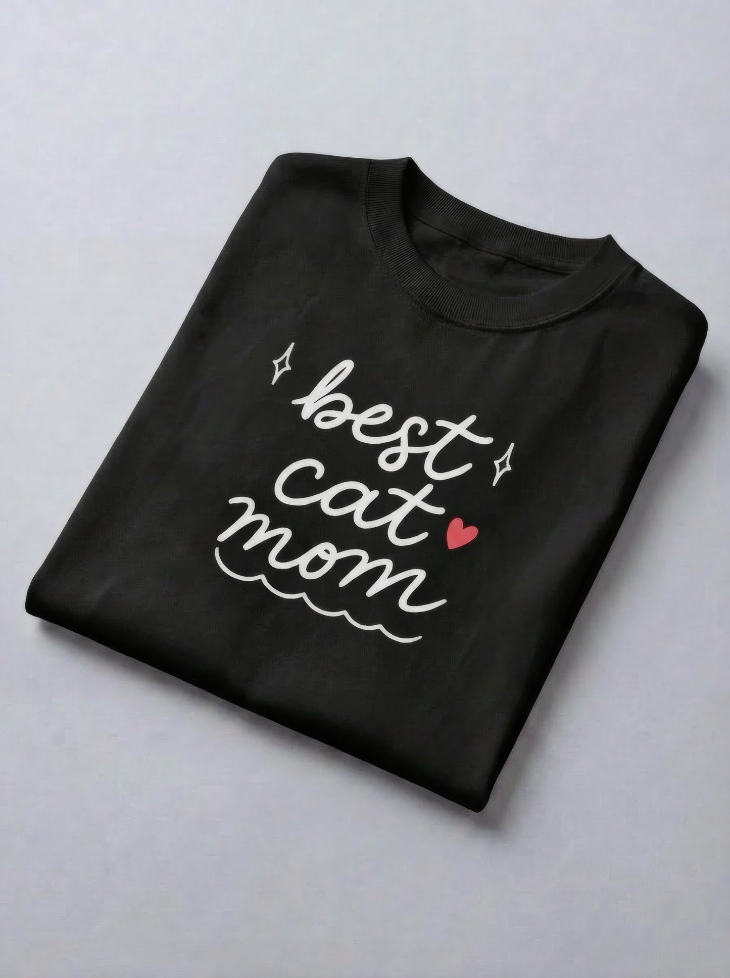 Proud Heart Tee – Cat Mom