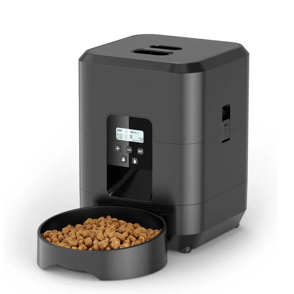2L Automatic Cat Feeder with Wi-Fi or Button Control