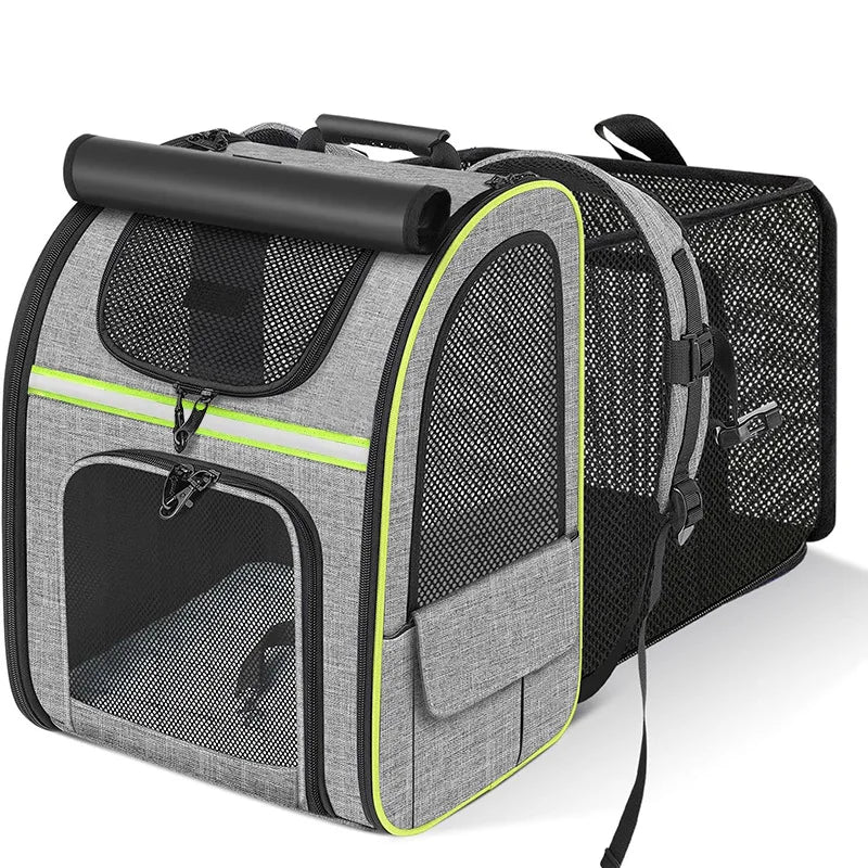 Expandable Mesh Cat Backpack Carrier