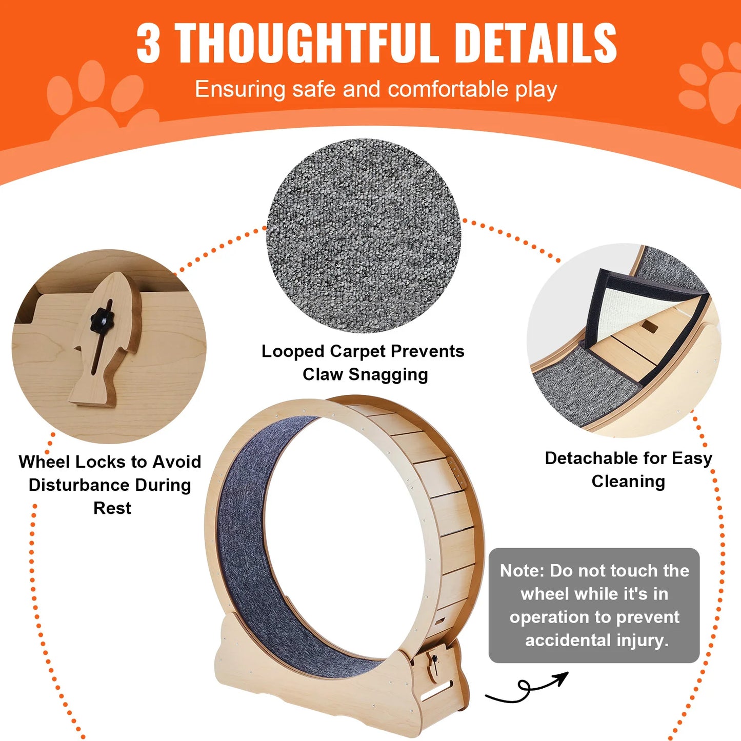 Cat Treadmill Exercise Wheel