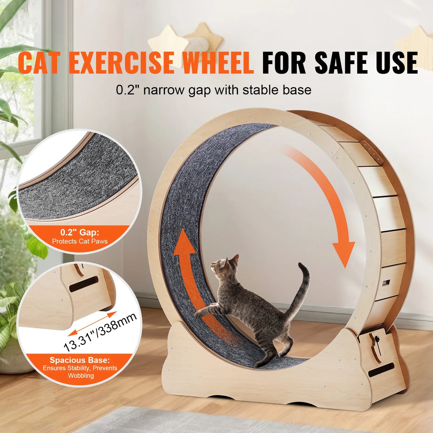 Cat Treadmill Exercise Wheel