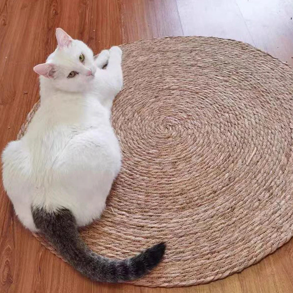 Rattan Cat Scratch Mat