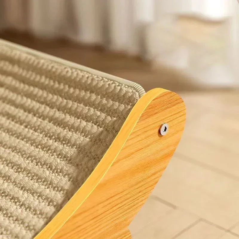 Curved Cat Scratch Bed