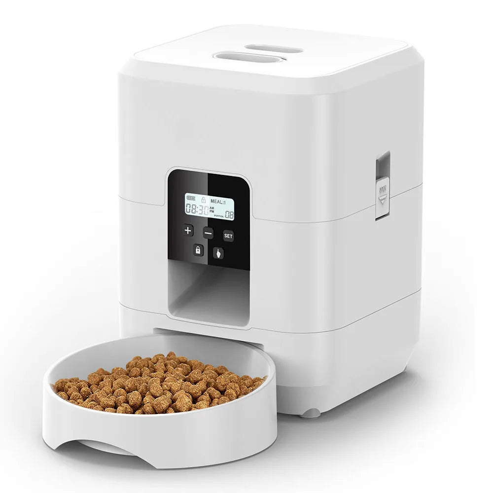 2L Automatic Cat Feeder with Wi-Fi or Button Control
