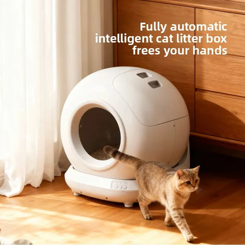 Fully Enclosed Smart Cat Litter Box