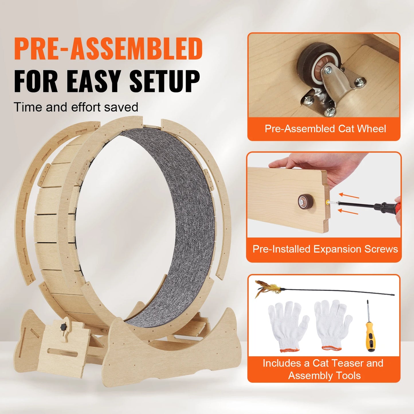 Cat Treadmill Exercise Wheel
