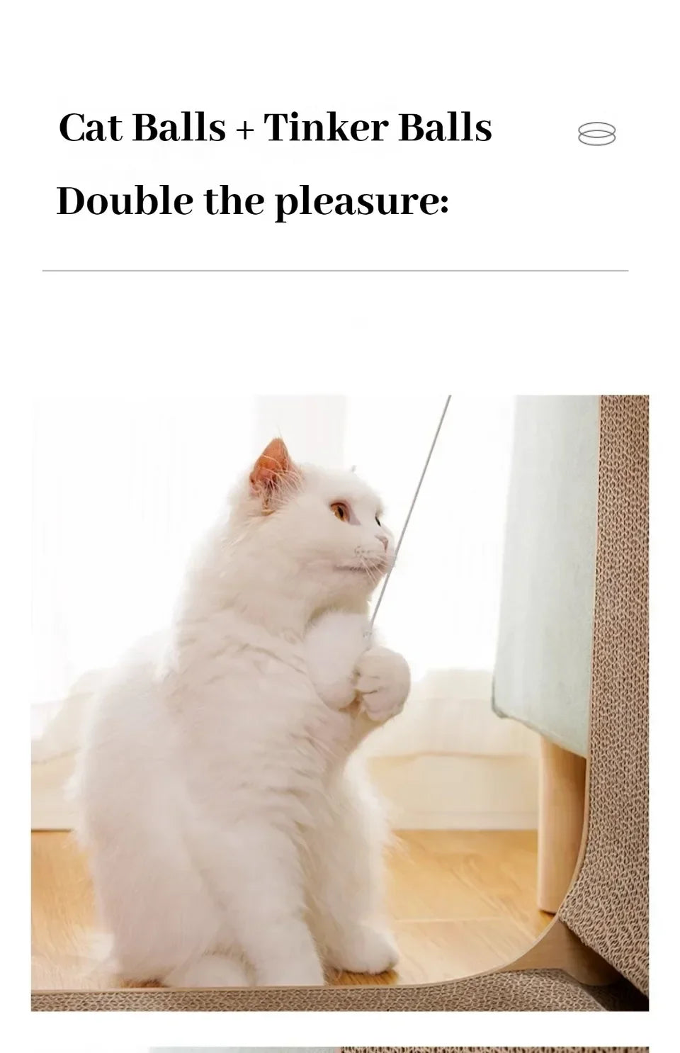 L-Shaped Cat Scratching Board