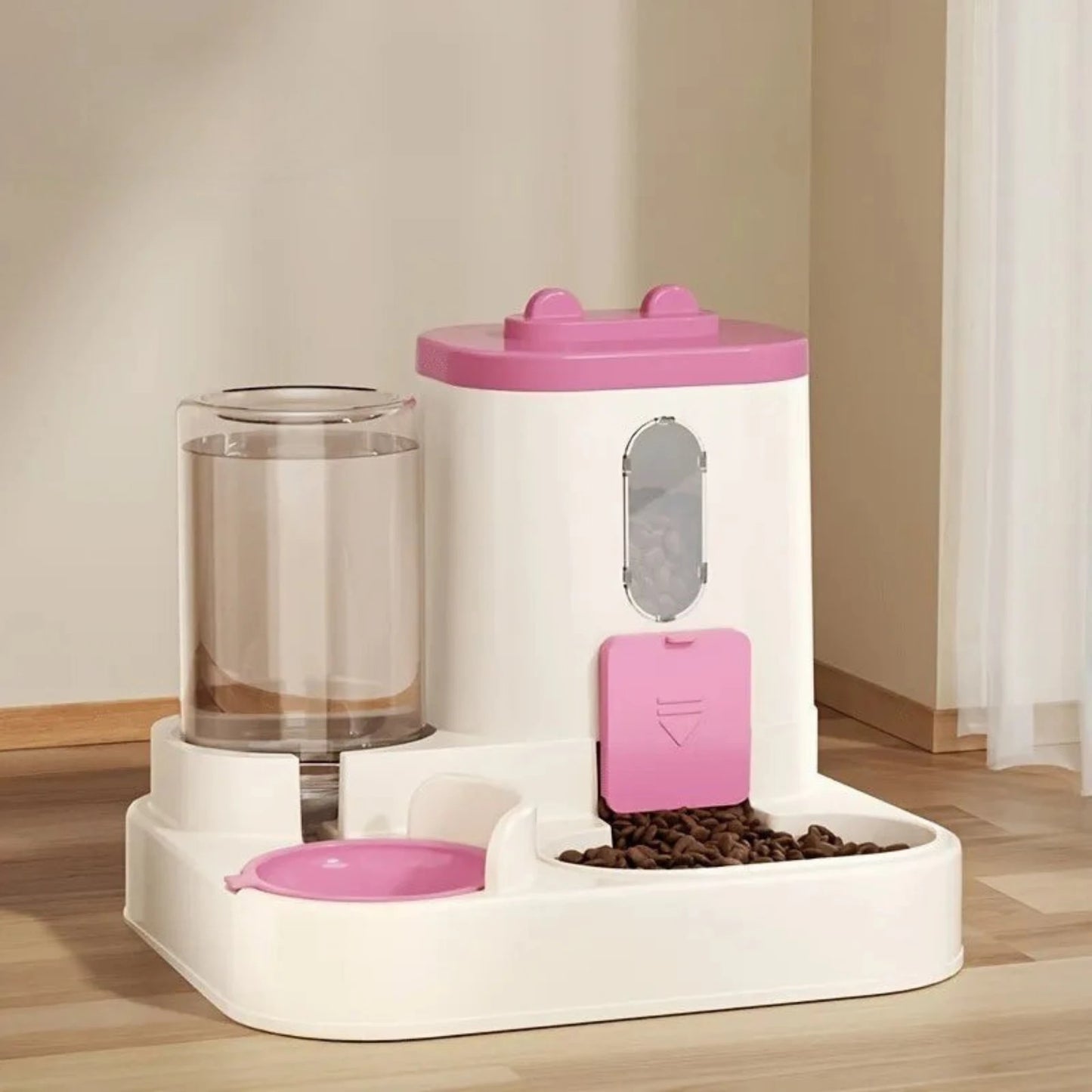 2-in-1 Cat Food and Water Dispenser