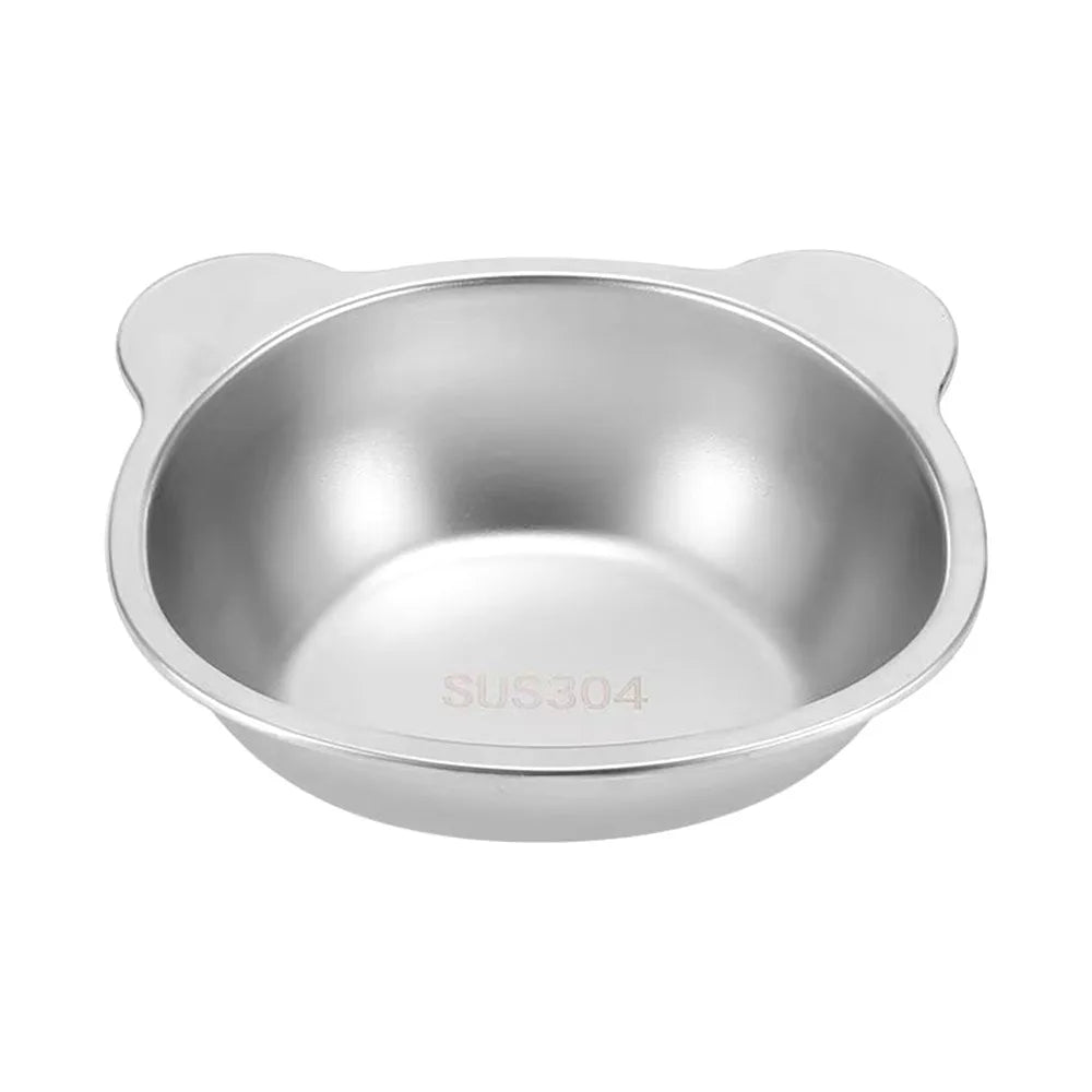 15° Raised Stainless Steel Cat Bowl