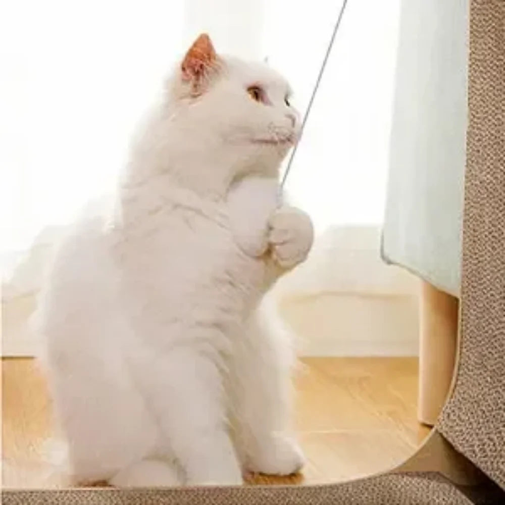 L-Shaped Cat Scratching Board