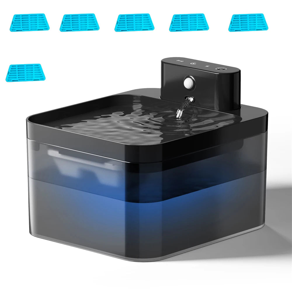 2.2L Wireless Cat Water Fountain with Sensor
