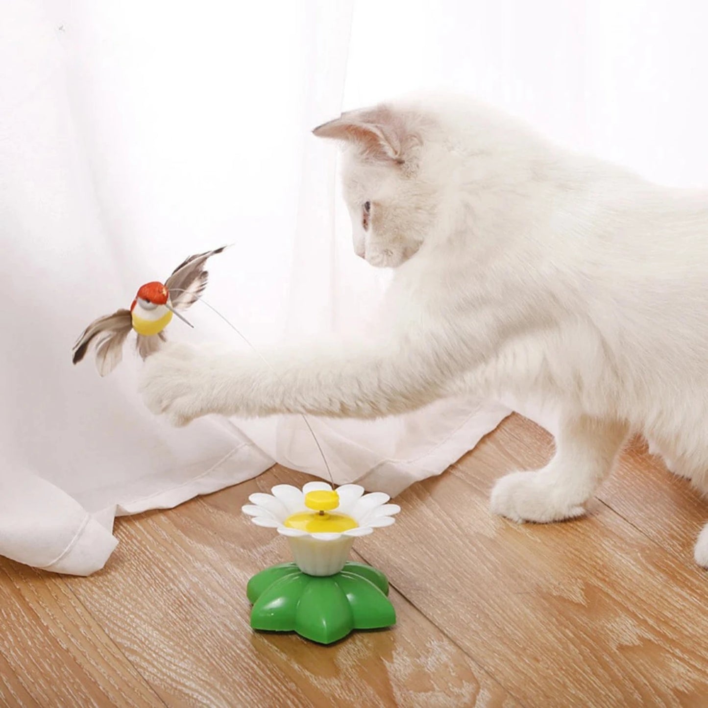 Spinning Hummingbird Cat Teaser