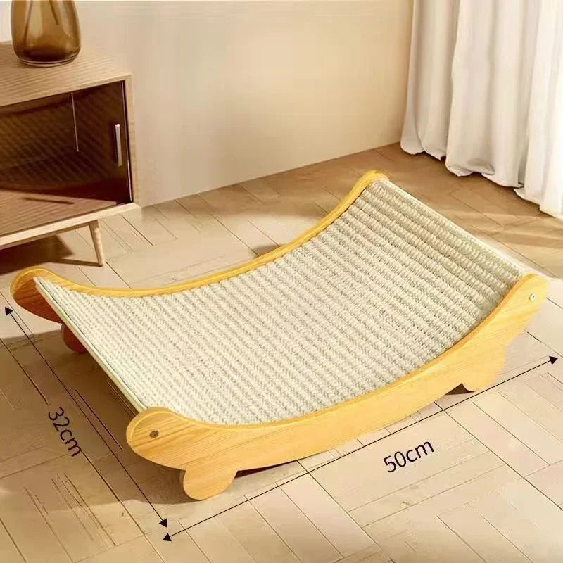 Curved Cat Scratch Bed