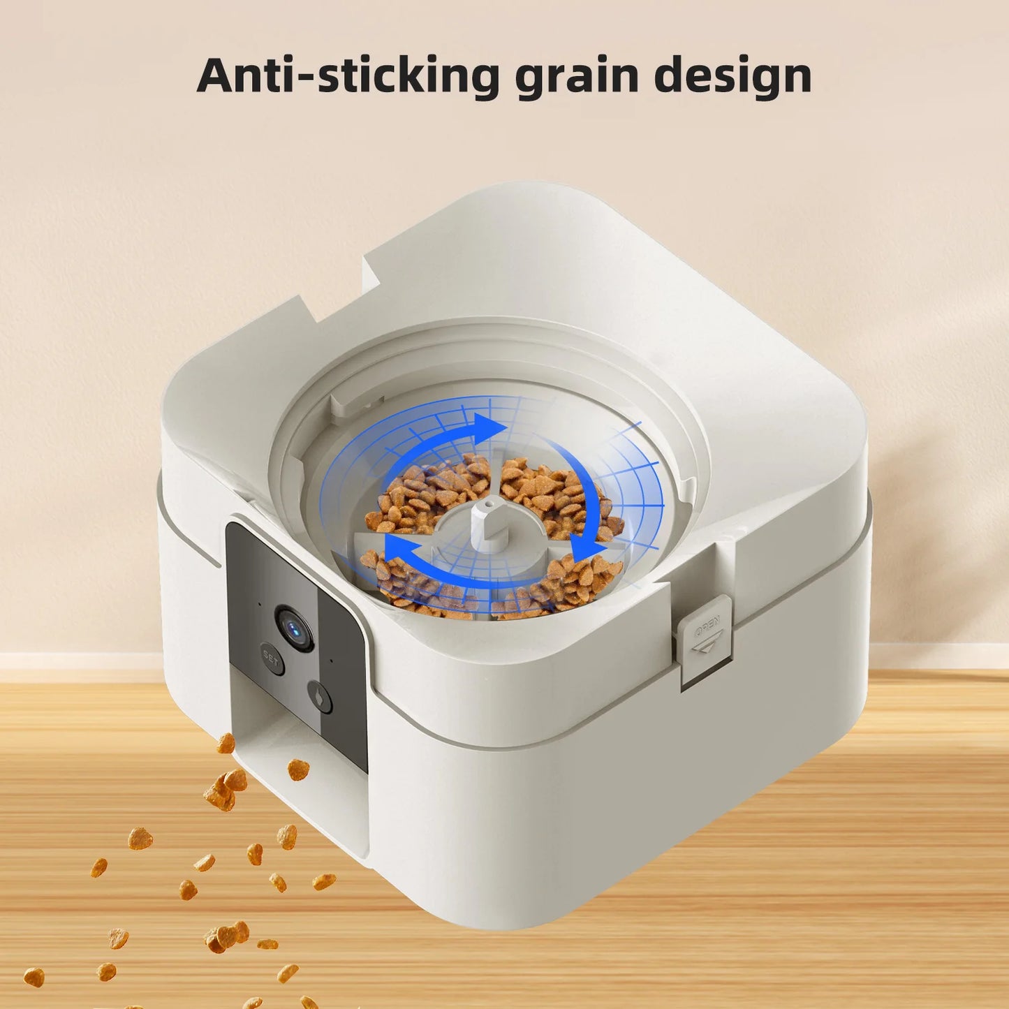 2L Automatic Cat Feeder with Wi-Fi and Camera