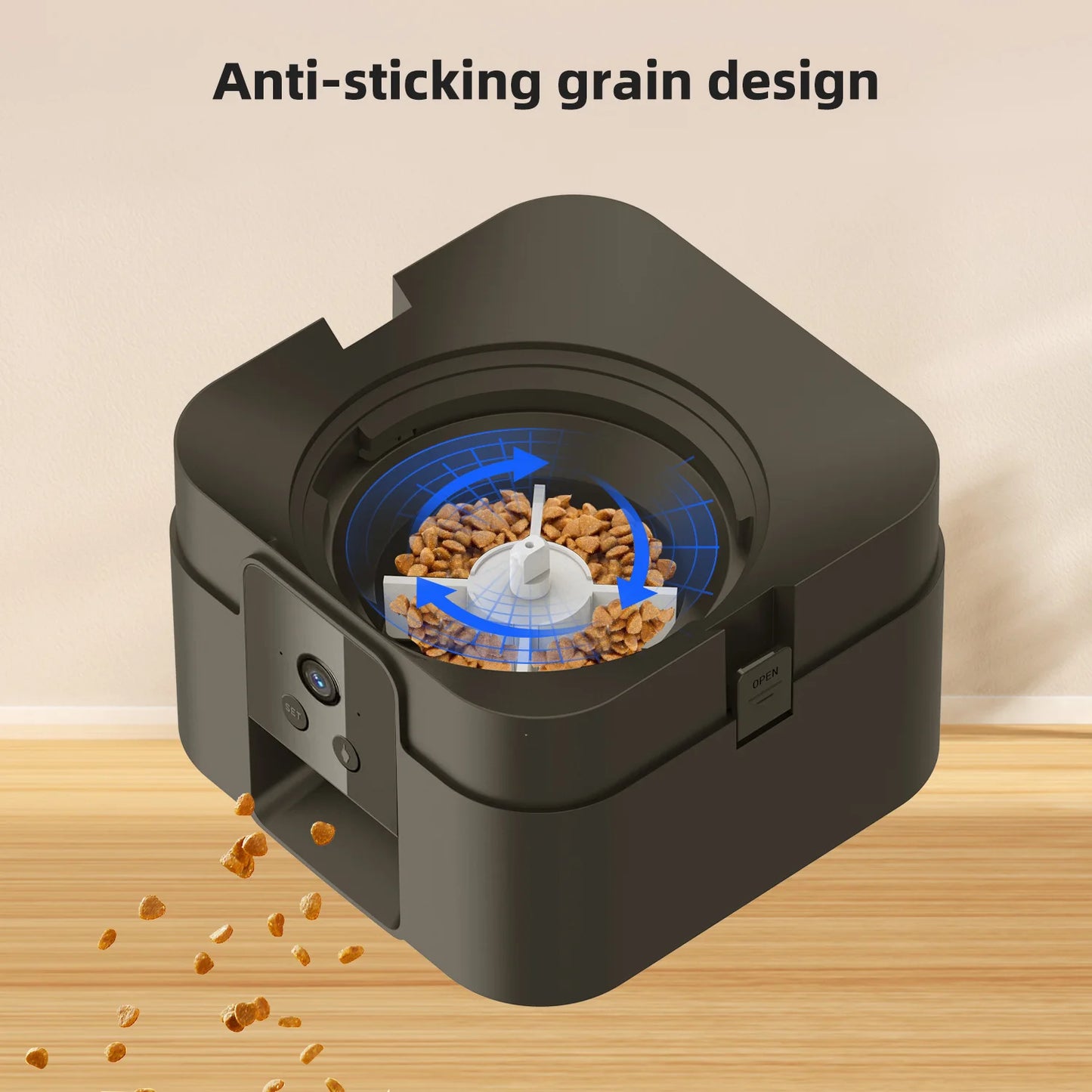 2L Automatic Cat Feeder with Wi-Fi and Camera
