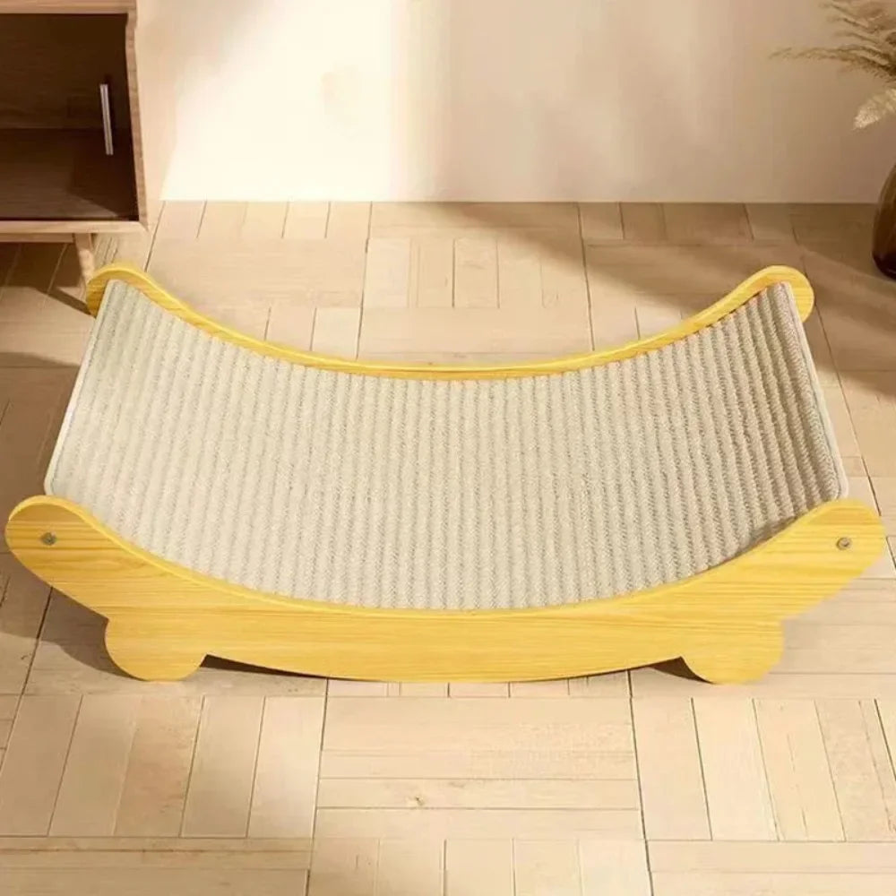 Curved Cat Scratch Bed