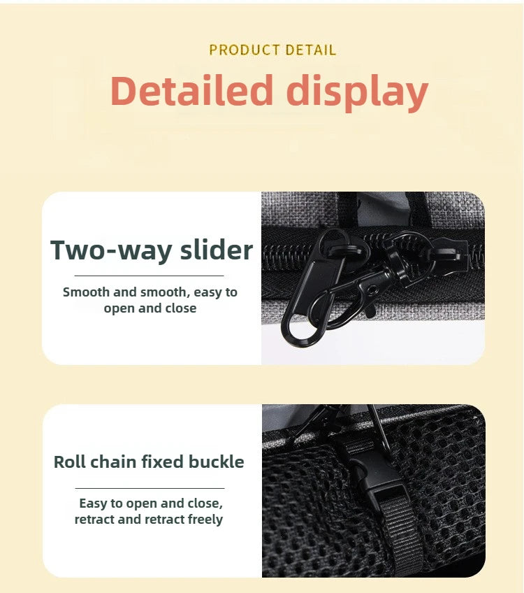 Expandable Mesh Cat Backpack Carrier