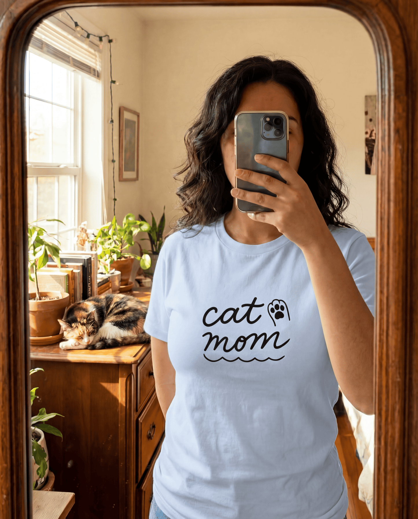 Together Tee – Cat Mom
