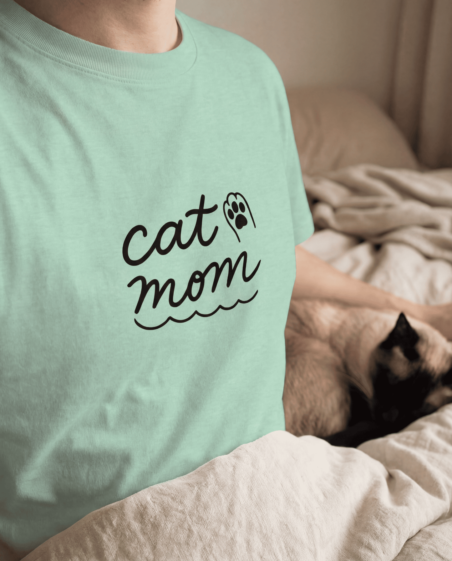 Together Tee – Cat Mom
