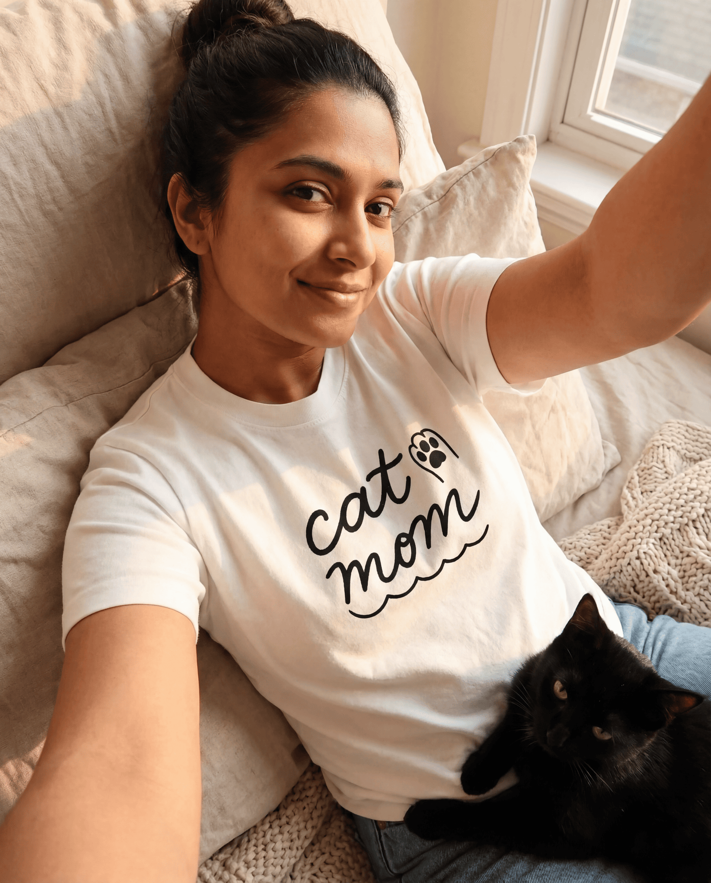 Together Tee – Cat Mom