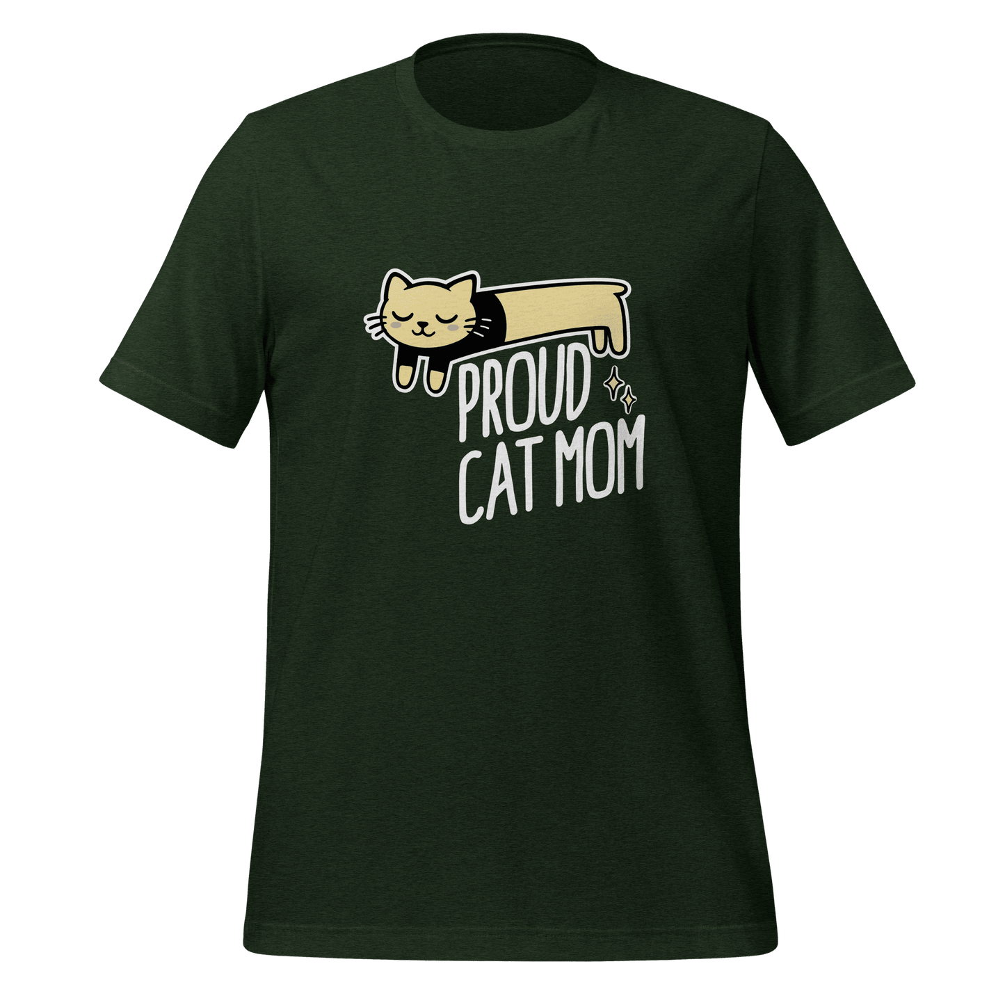 Long Cat Tee – Cat Mom