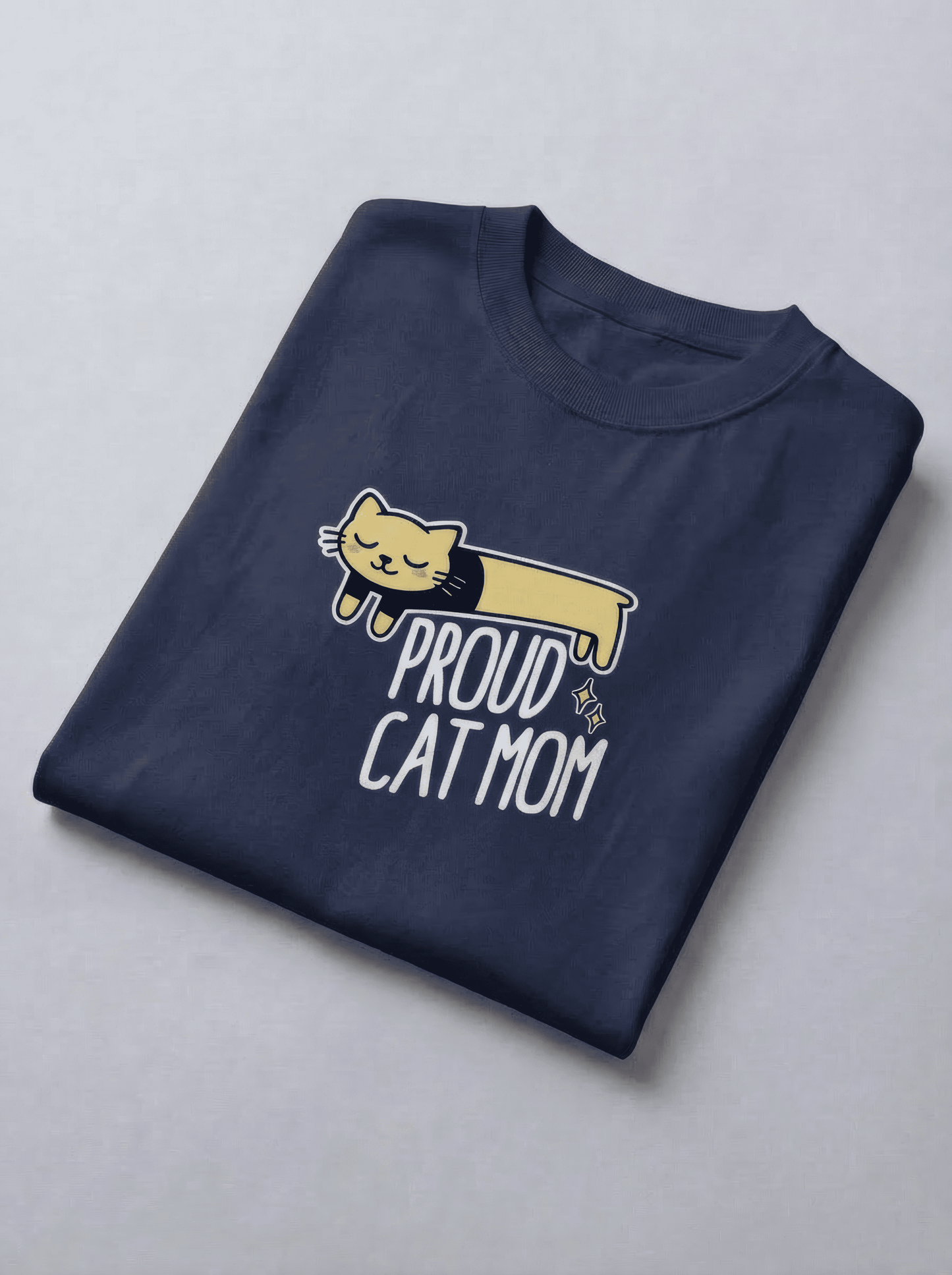 Long Cat Tee – Cat Mom