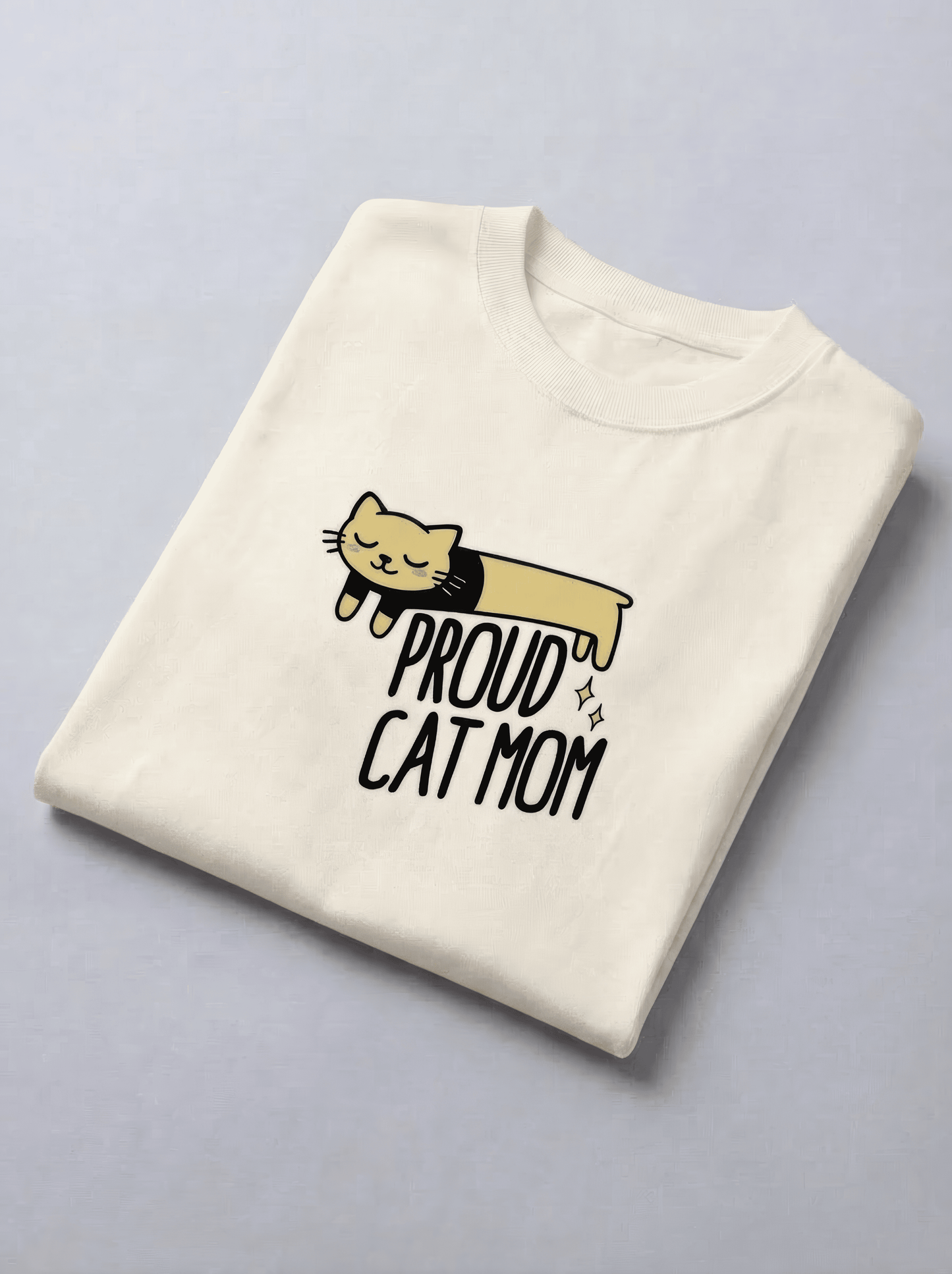 Long Cat Tee – Cat Mom
