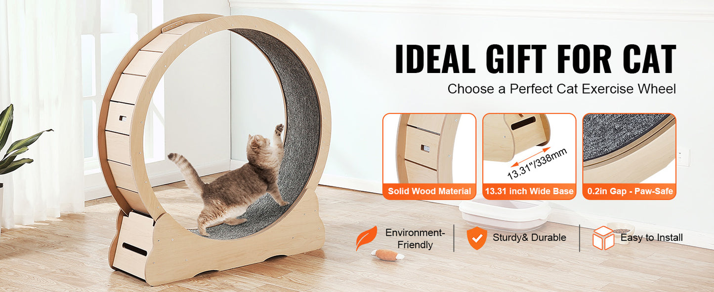 Cat Treadmill Exercise Wheel