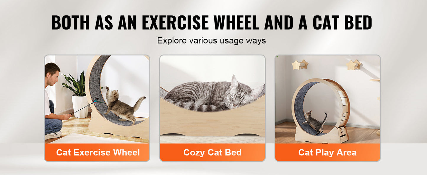 Cat Treadmill Exercise Wheel