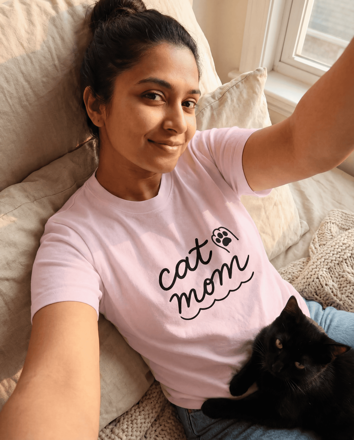 Together Tee – Cat Mom
